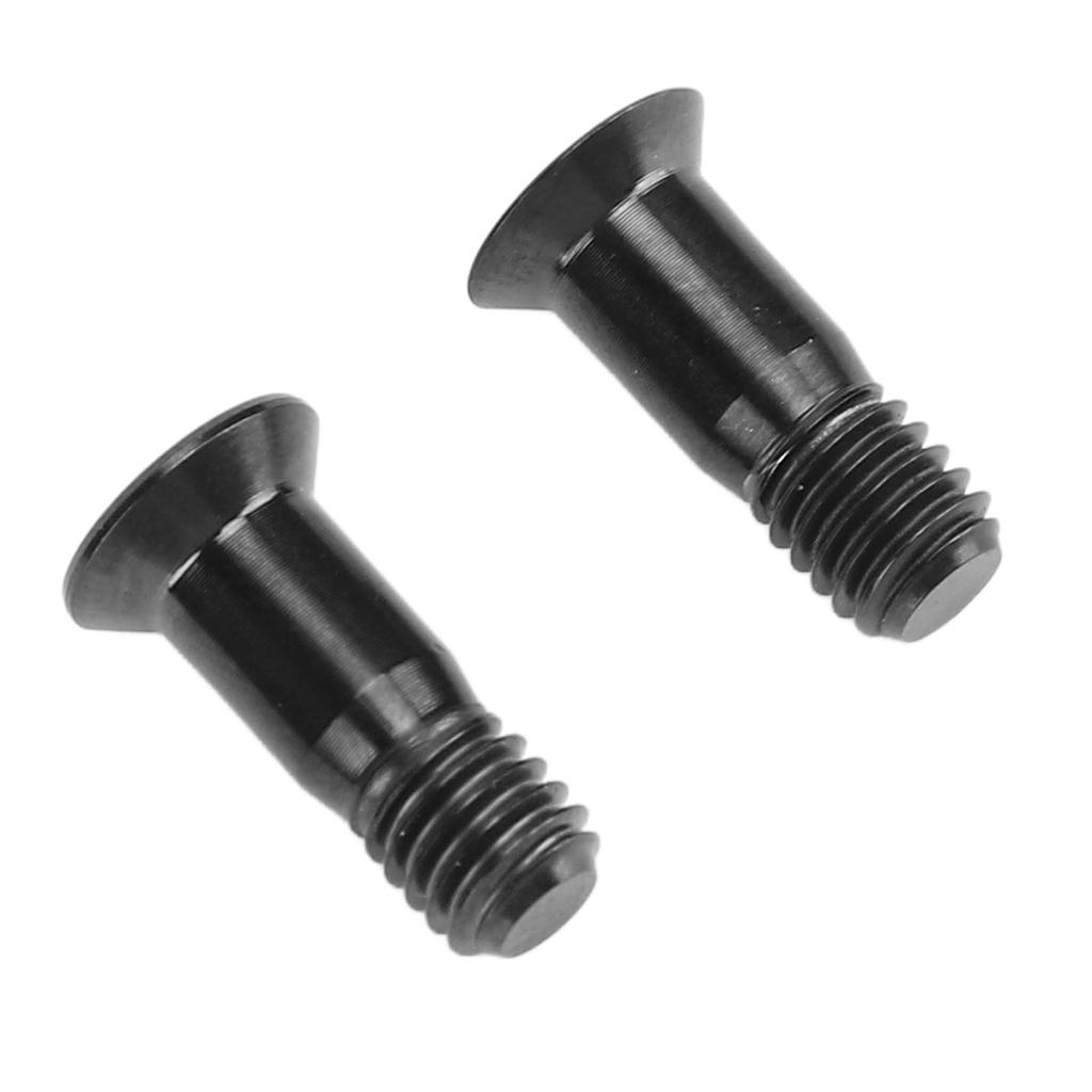 2 peças Parafuso de Câmbio Traseiro de Liga Parafuso de Câmbio Cabeça Chata Parafuso de Fixação de Roldana Guia de Ciclismo para Montagem