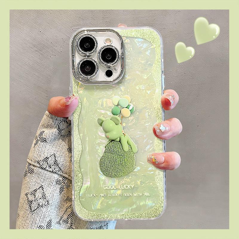 

Браслет с шариком «Яростный медведь» Подходит для Apple 16promax Мобильный чехол 15 Ракушка с узором 13 Huawei 14 Всесторонний противоударный Huawei P30 Pro