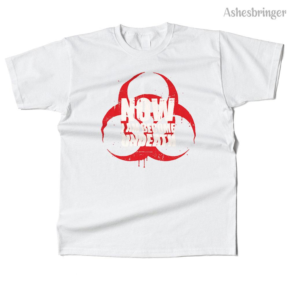 Mens Cotton Undeath Graphic High Quality T Shirt Street Casual Style Tee for Men and Women