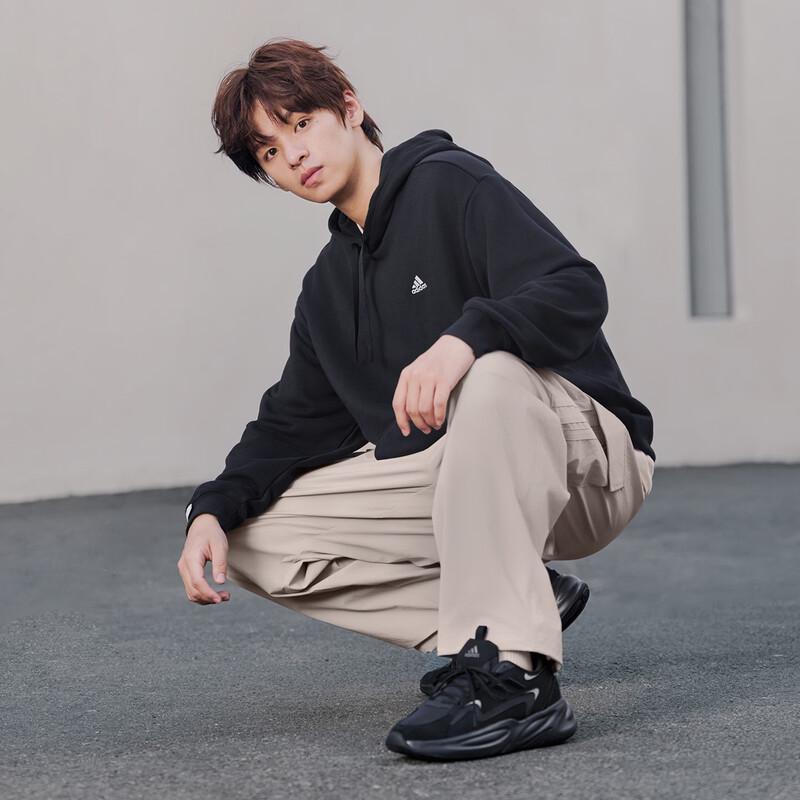 Adidas Unisex Thickened Hooded Pullover Sweatshirt