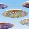 High-Value 16-Bone Manual Sun Umbrella For Women'S Sun Protection Ultraviolet Rain Dual-Purpose Umbrella Color Glue Folding Oil