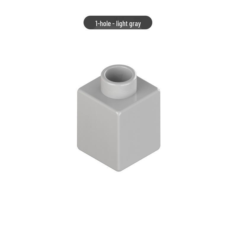 

Large Building Block Bricks: 1x1 Intermediate, 1 Hole, Wall Mount DIY Accessory