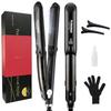 Steam hair straightener, hydrating spray, hair care, curling and straightening dual-purpose portable hair straightener