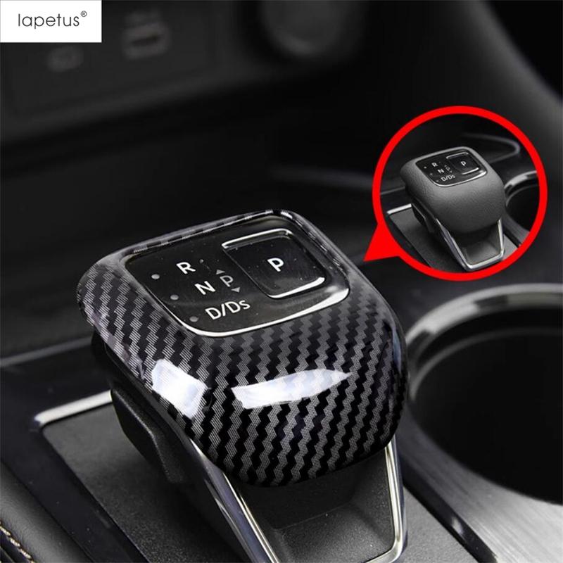 Accessories For Nissan Rogue X-Trail T33 / Pathfinder    2024 2025 2026 Carbon Fiber Gear Shift Knob Head Cover Trim