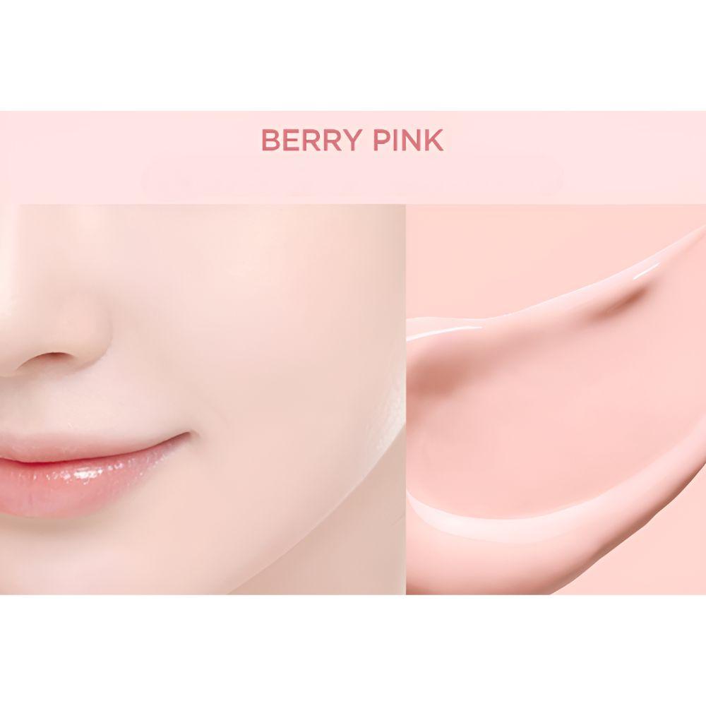 TIRTIR Bouncy Pudding Tone-Up Base 25ml Makeup Primer Brightening Skin Base (01 Milk Beige ,02 Berry Pink)
