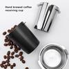 Stainless Steel Coffee Portafilter Receiving Dosing Cup 51/53/58mm Cups Reusable Powder Feeder Kitchen Gadgets