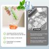 1/2Pcs Food Grade Silicone Ice Cube Mold With One Click Press Type Storage Box Whiskey Cube Maker Kitchen Tool For Home Bar