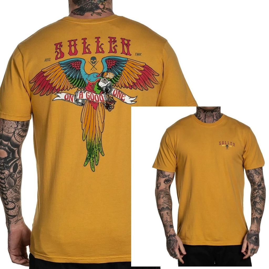 Sullen Art Collective One on One Mustard Unisexs TShirt Highend Luxury Unisex Style Both of Unisex and Unisex