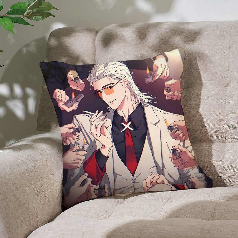 To Be Hero X Manga Pillow Case Throw Pillow Cover Nordic Vintage Style Cushion Covers Home Living Room Sofa Couch Seat