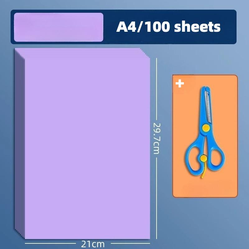 1 Sets New Children Handmade Origami DIY Craft Papers Origami Paper (100pcs)10-Color Kindergarten Diy Papers Crane Folding Paper