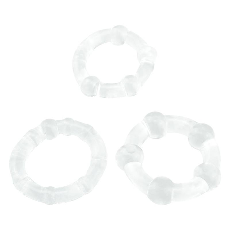 Men's Silicone Lock Sperm Ring Delay Lock Sperm Fun Male Wolf Tooth Ring Couple Erotic Sex Toys Mens Ring with Beads