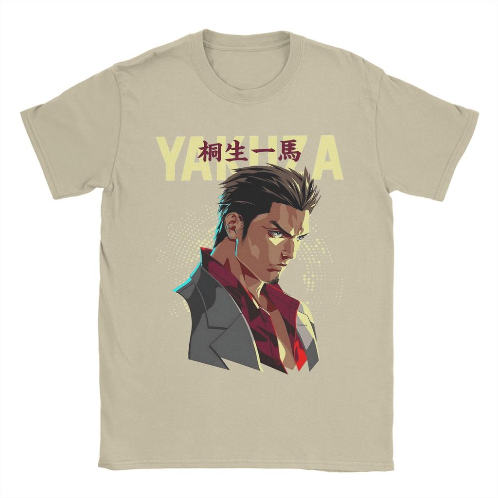 Yakuza Kiryu Dragon T Shirts for Men Cotton Awesome TShirt O Neck  Tees Short Sleeve Clothing Plus Size