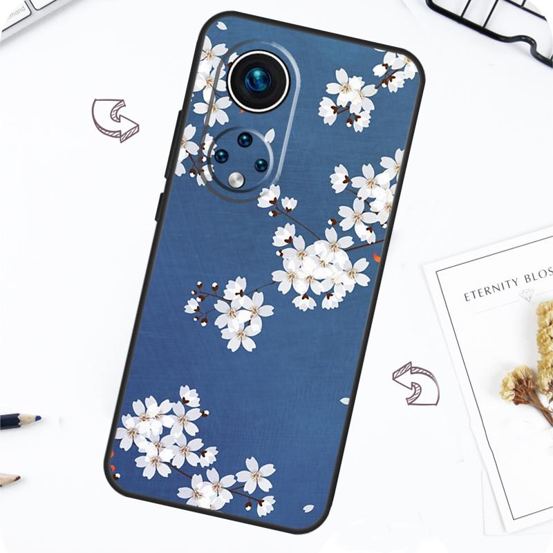 Cherry Blossom Floral Case For Honor Magic 7 Lite 5 6 Pro Honor 200 50 70 90 Lite X8b X9a X8a X8 X9 X9c X9b Cover