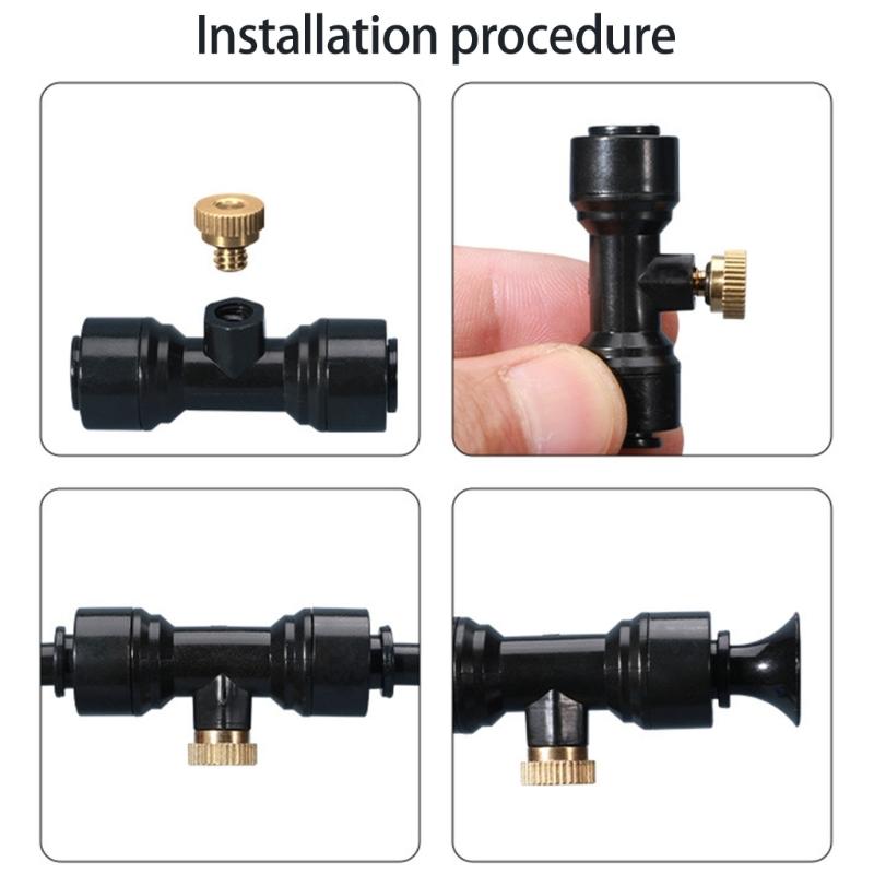 Watering System for Garden DIY Plant Kits Misting Sprinkler Greenhouse Accessories Easy Installation Irrigation Kits