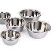 Stainless Steel Bowl DIY Cake Bread Salad Mixer Dinner Round Soup Rice Bowl Plate Kitchen Cooking Tools