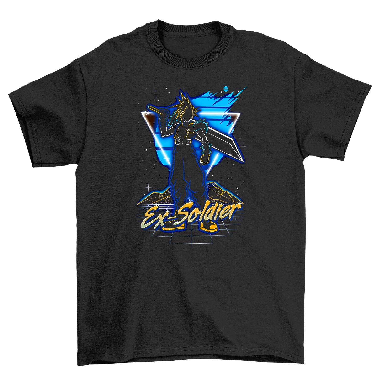 

Retro Ex Soldier T-Shirt Mens Womens Tees Top - Unleash Your Inner Warrior! Vintage vibes, Funny t-sh XL
