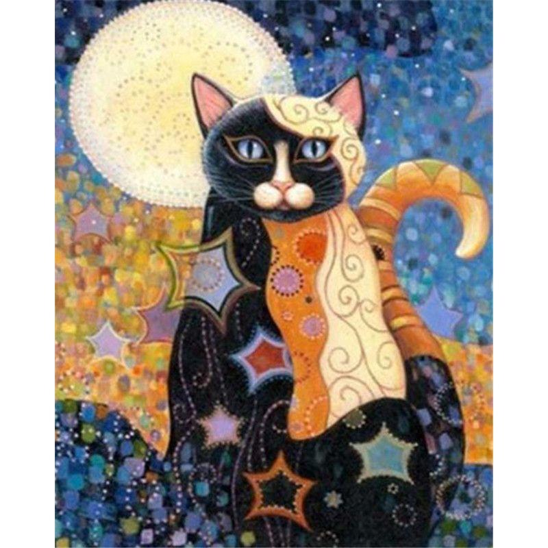DIY Diamond Painting Animals Cross Stitch Full Round Drill Diamond Embroidery Sale Mosaic Decorations Home