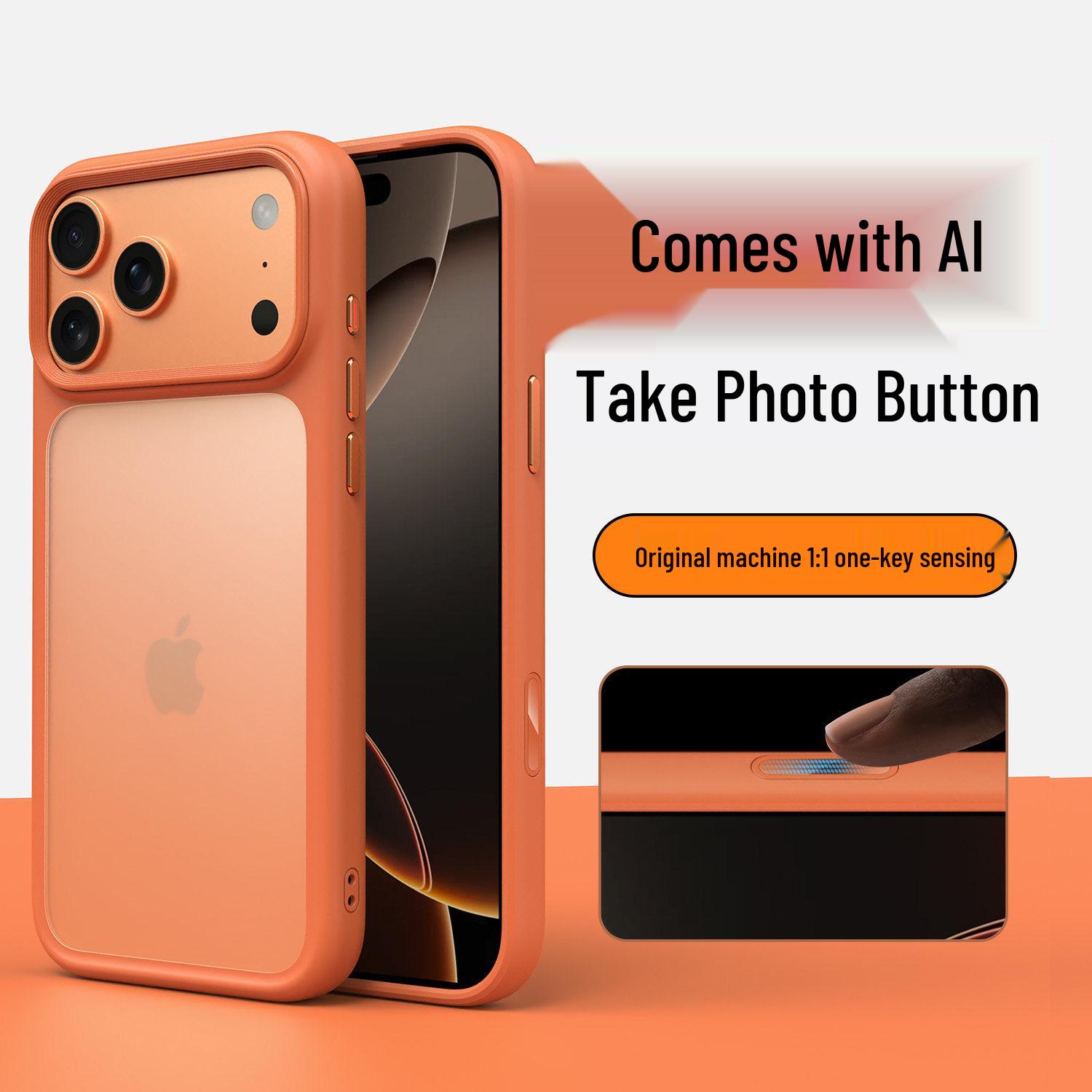 Youdun Ai Magnetic iPhone 17 Pro Max Drop-Proof Frosted Hard Case 17 Pro Max