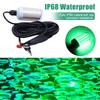 12V LED Luz de pesca de alta potência IP68 à prova d'água Ultra brilhante Lâmpada subaquática Lâmpada de coleta de peixes para camarões Lula Krill