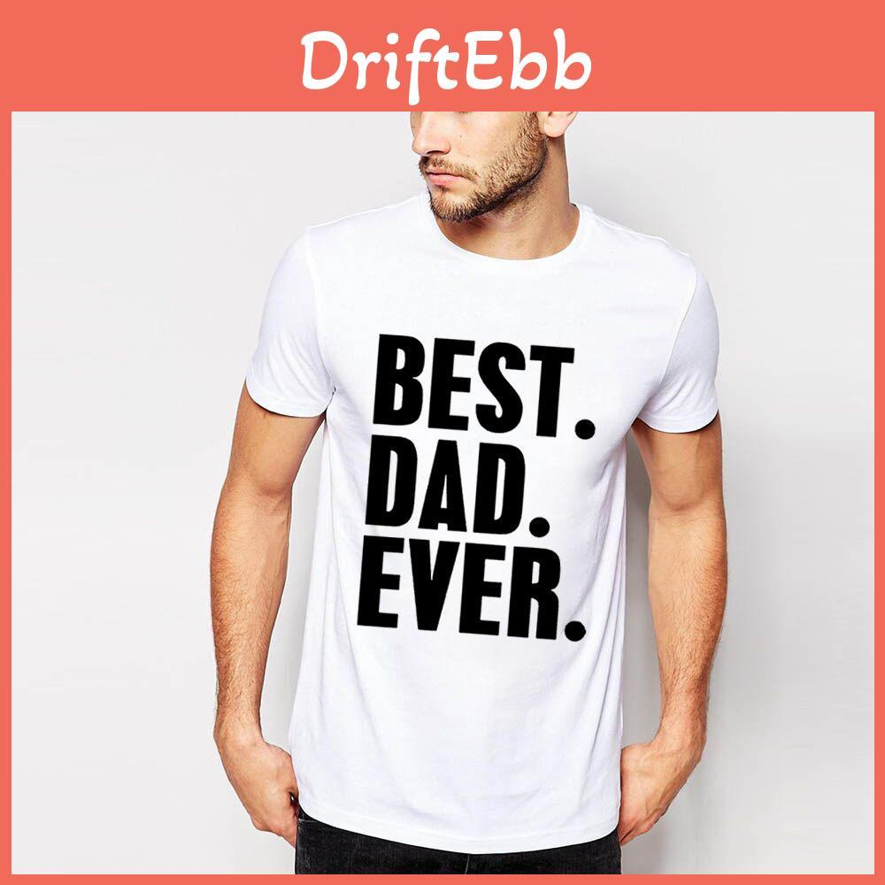 Best Dad Ever Premium Quality Men Casual T-shirt Short Sleeve Cotton Tee Tops