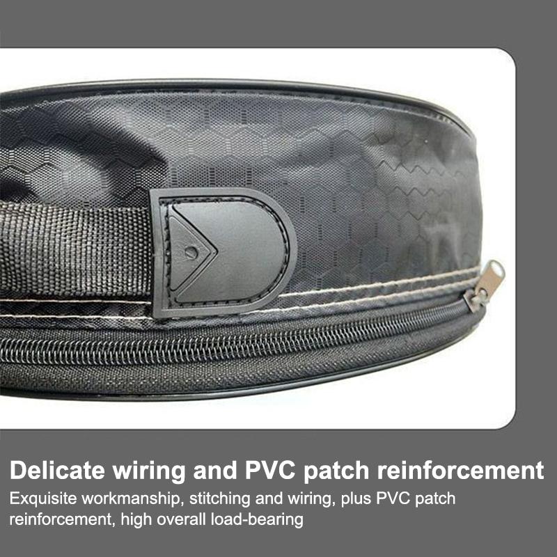 Electric Car Battery Jumper Cable Storage Bag Waterproof Ev Car Rechargeable Gun Storage Organizer For Charging Cables Cords