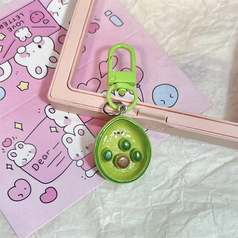 1Pcs/5Pcs Cute Fruit Keychain Wallet Strong And Durable Decoration Women Keychain Hanging On Backpack Keychain Gifts