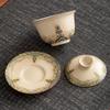 YS Ruyao Hovering Sancai Gaiwan Tea Set