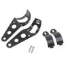 Universal Motorcycle Headlight Mount Bracket 3 Hole Adjustable 28-45mm Headlamp Holder Clamp for Bobber Cafe Racer Chopper ATV