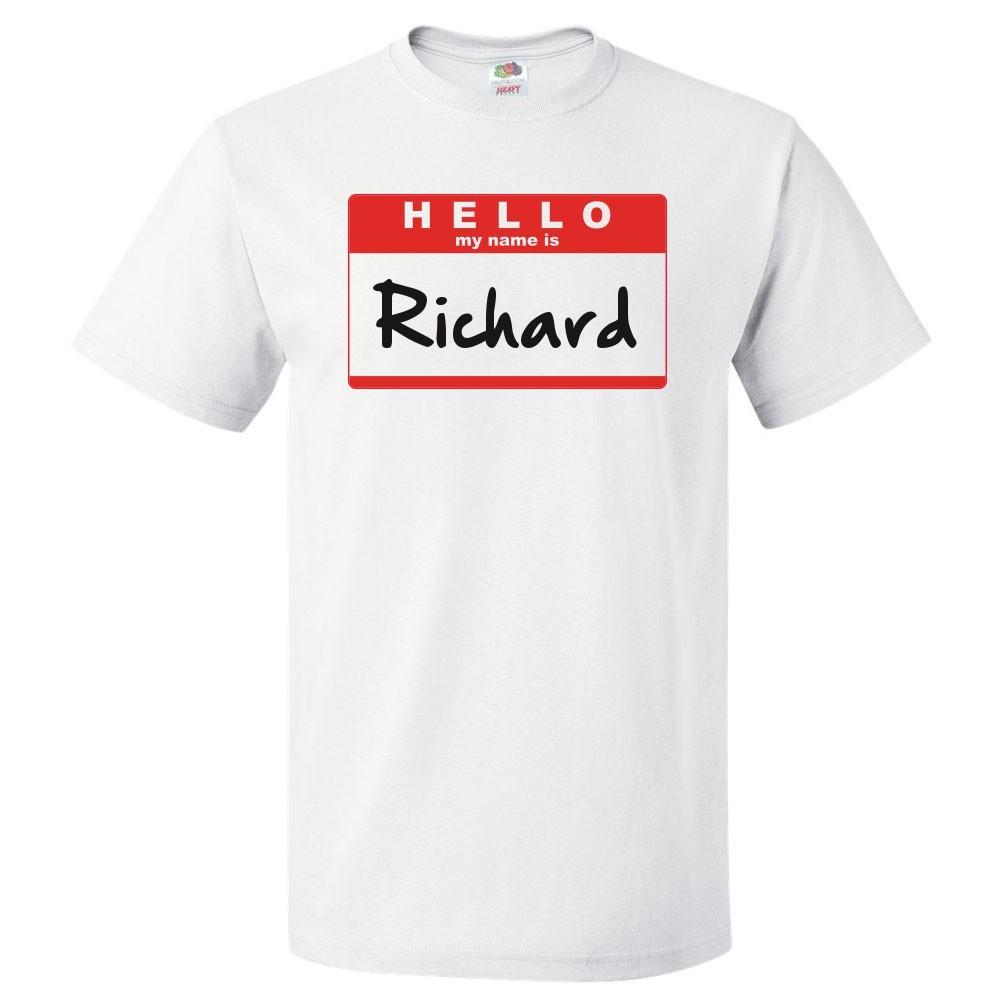 Camiseta Hello My Name Is RichardSe abre en una nueva ventana o pestaña S
