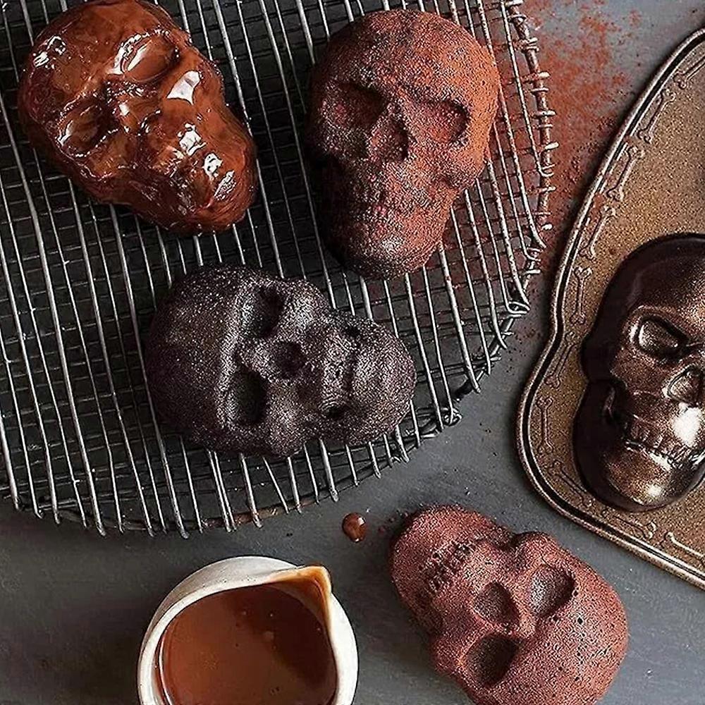 Skull Molds For Baking Skull Baking, Halloween Skull Baking Pans Skull Pizza Pan
