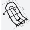 Center Carrier for Honda Hunter Cub CT125 JA55 JA65. Custom Parts, Genuine Type, Aftermarket. Made In Vietnam.