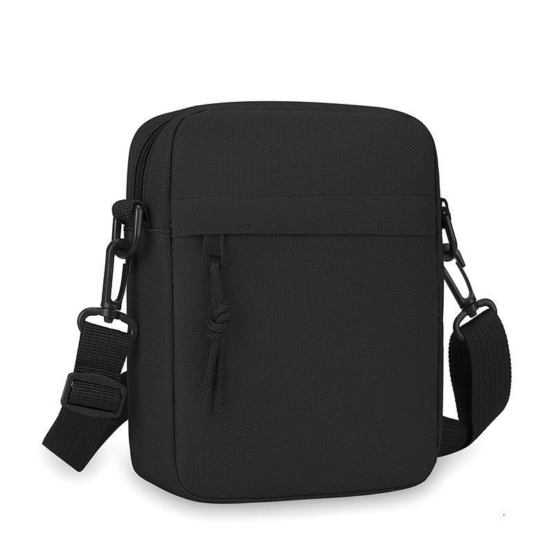 

Mini Small Square Bag Shoulder Mini Lightweight Multifunctional Mobile Phone Bag Sports Satchel Vertical Backpack New Crossbody Bag чорний