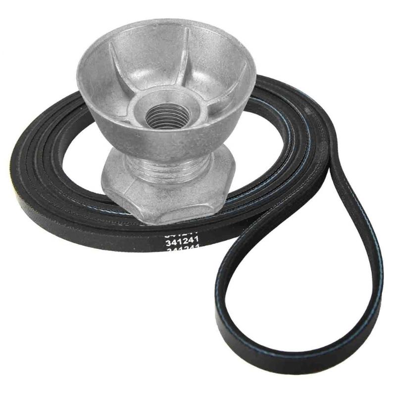 

Dryer Belt and Pulley Replacement Dryer Machine Belt Metal and Plastic Texture Suitable for Longevity in Home Appliances 1