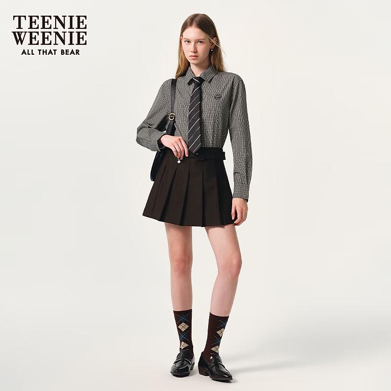 Teenie Weenie Bear Plaid Women's Shirt