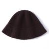 Women's 100% Pure Cashmere Knitted Fisherman Hat - New Stylish Solid Color Warm Design
