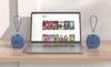 COOPERS Portable Compact Wireless Bluetooth Waterproof Speaker with USB IPX5 Dustproof and Can be Used in the Connects to Supports TWS for Dual Device