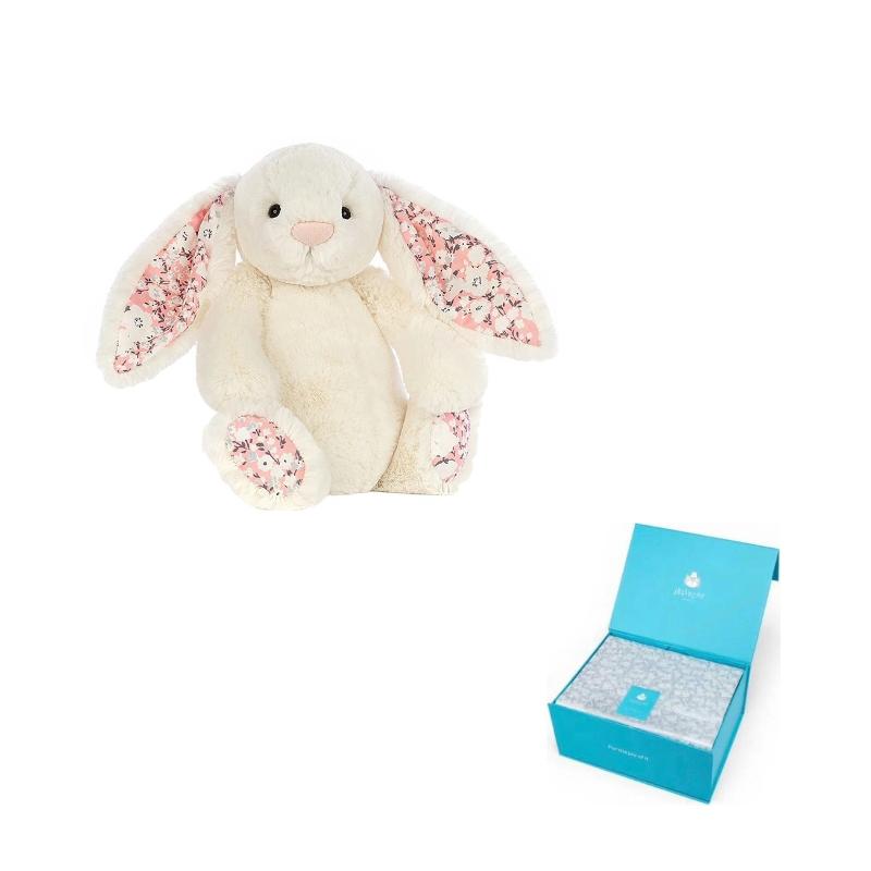 Jellycat Bonnie Rabbit Series Cherry Blossom Rabbit Doll Plush Doll 18cm/31cm Height