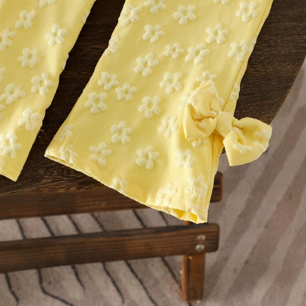 Kids Casual Long-Sleeve Set, Comfortable Daily Wear Outfits