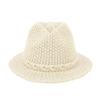 Lcate Women's Fedora Brim Summer Paper Hat Vacation Hat LDJH153