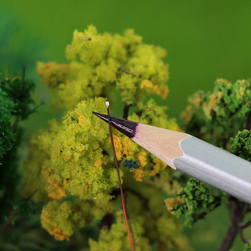 Eve model SMD 0402 chip LEDs with and resistors Ideal for model and 20-pack wiring, green, included. trains, railways, buildings, dioramas.