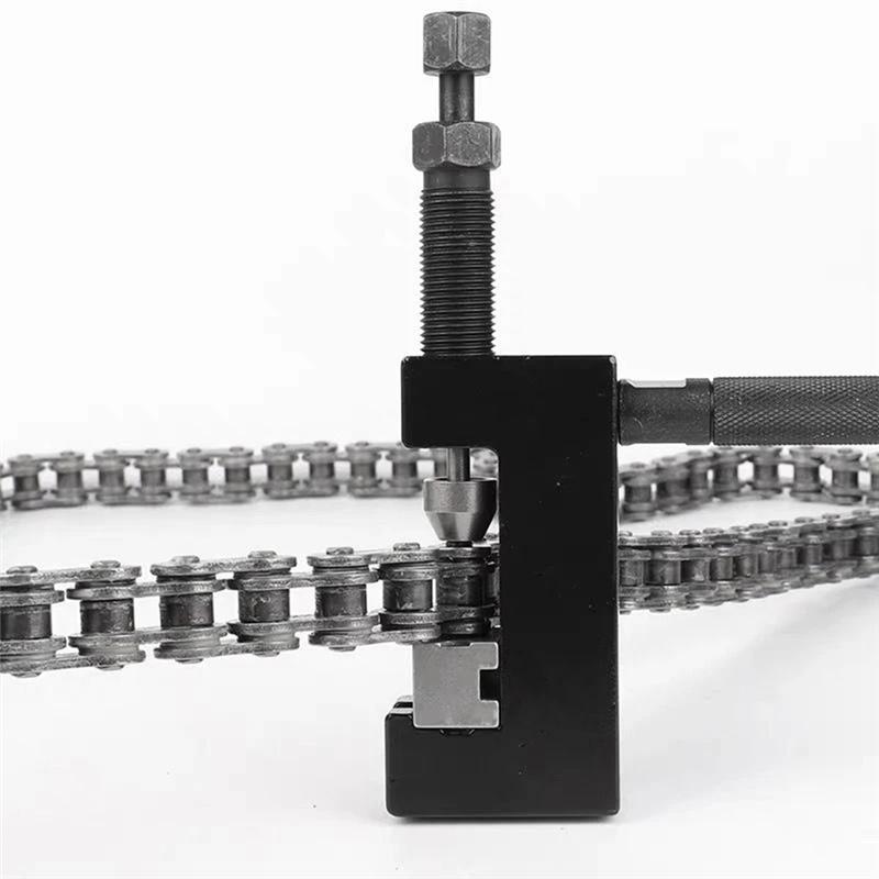 Tools Chain Riveter Punching Chain Link Installation 520/525/530/Oil Seal Chain Disassembling Tool Motorcycle Accessories