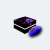 Vibromasseur Double en U Violet