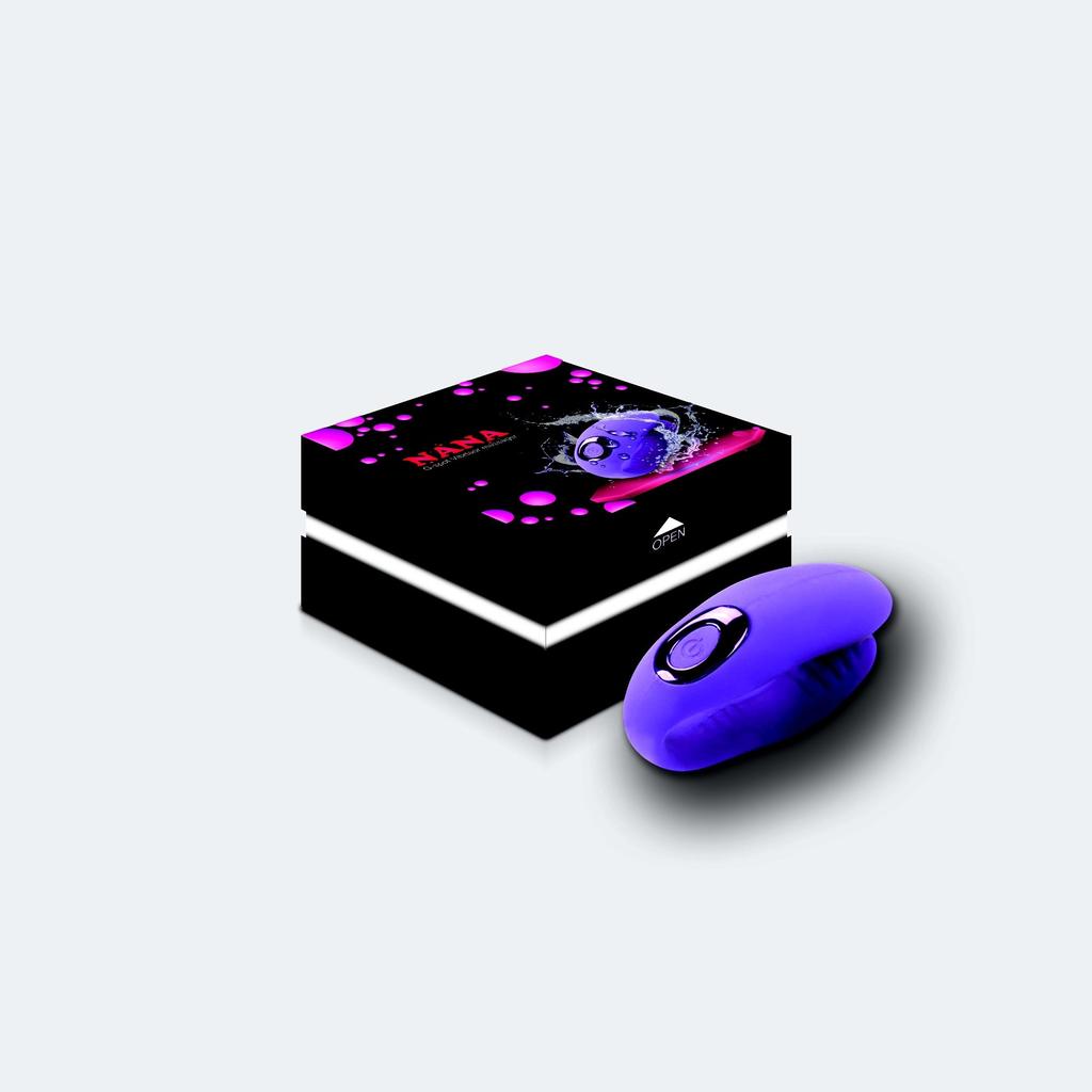 Vibromasseur Double en U Violet