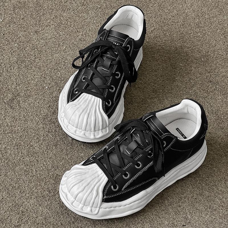 

Shell shoes star shoes invisible heightening CM retro casual heightening shoes 44 чорний