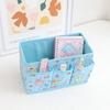 Hello Kitty Kuromi Pochacco Pattern Multi Pocket Foldable Desktop Storage Box For Bedroom And Office Organization