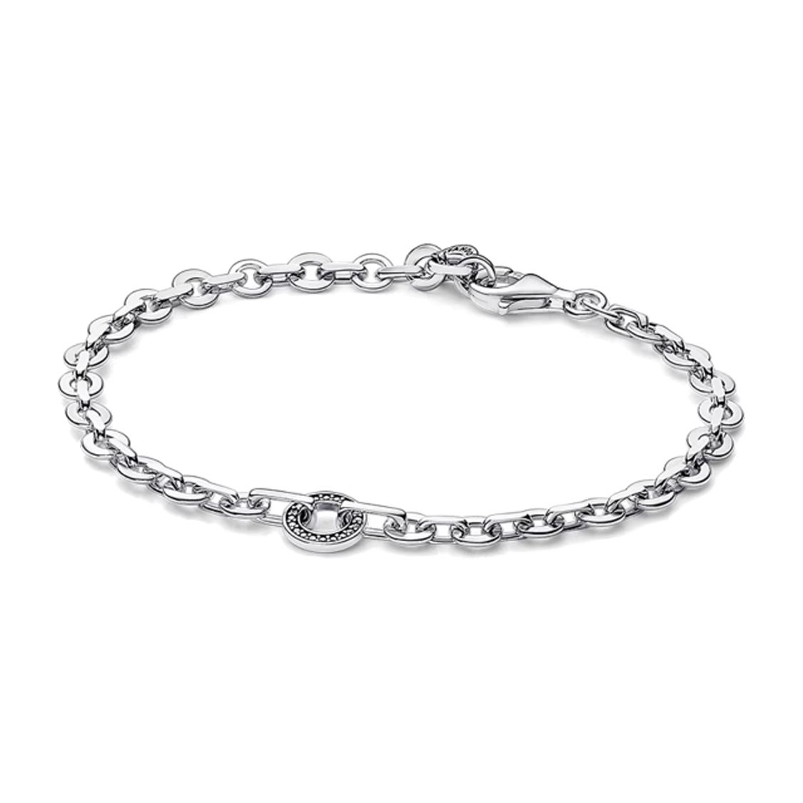 Pandora Pavé Hollow Decoration Bracelet Women bracelets Silver 592777C01 Box,16