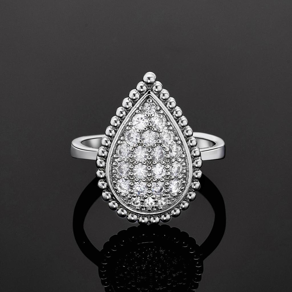 18k Gold Plated Zircon Earrings & Necklace Set - Minimalist Celebrity Style