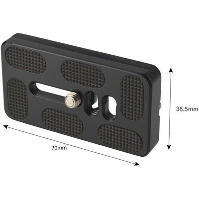 70mm Quick Release Plate Fits Arca-Swiss Standard for Camera Tripod Ballhead