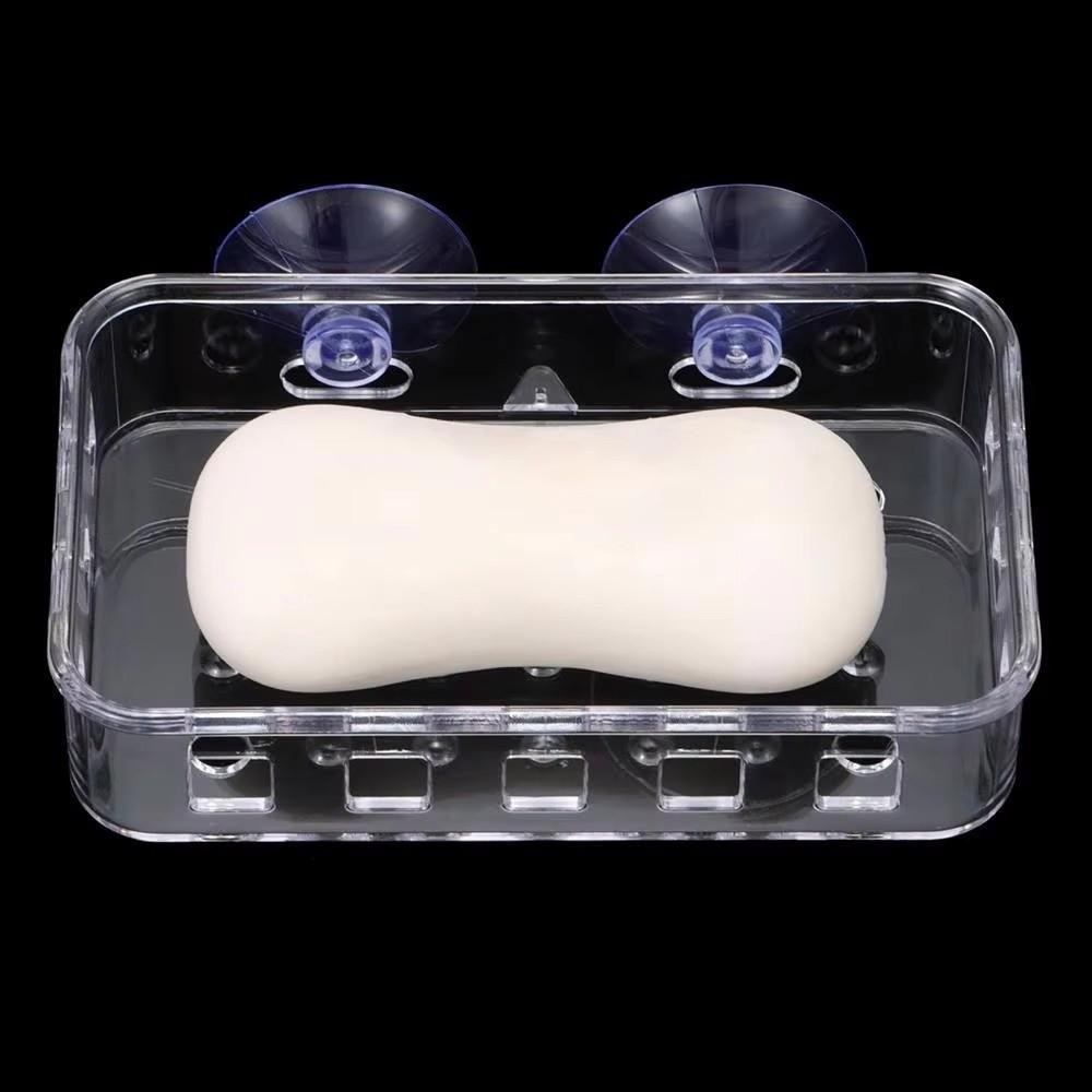 Keep Soap Dry Soap Drying Rack Transparent Plastic Soap Holder Soap Container  Outdoor Activities