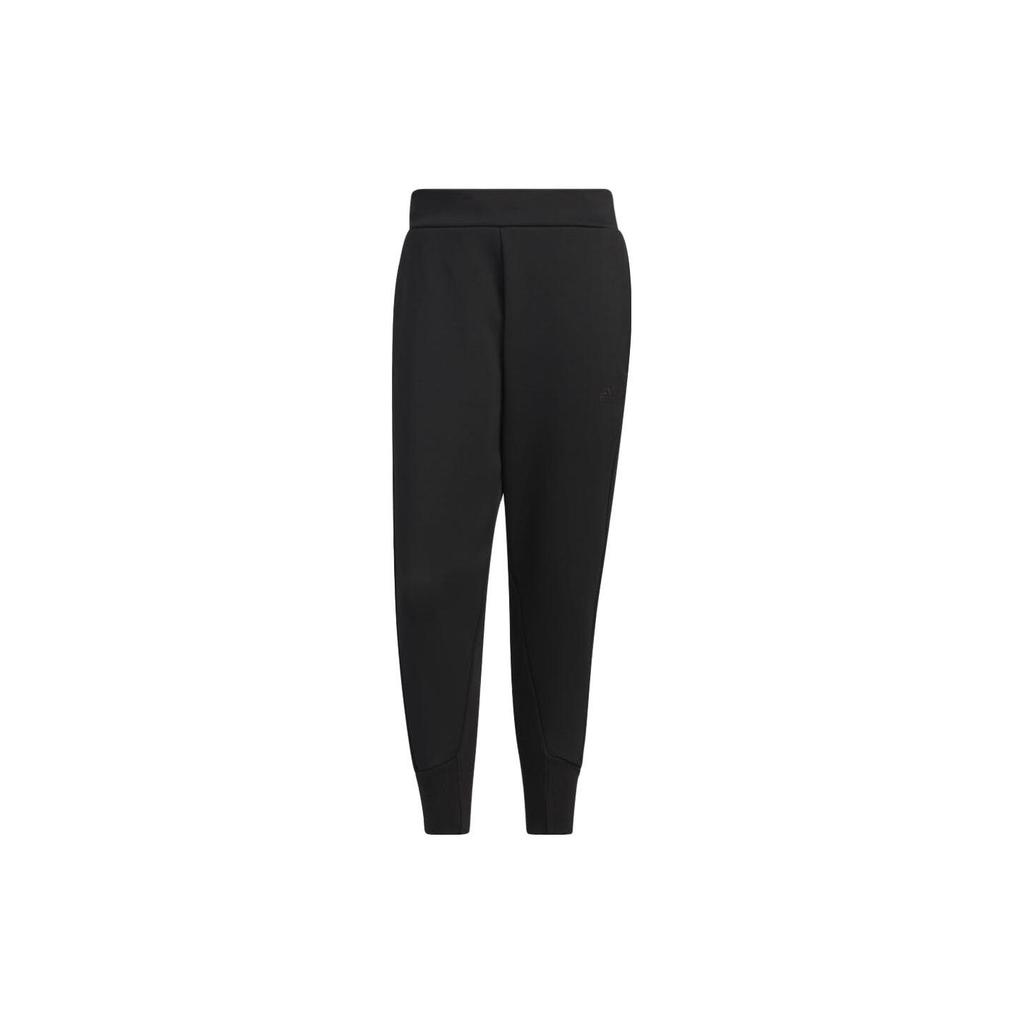 Adidas Authentic Healing Collection Knitted Sweatpants Men's Black Moderate Cuffed Pants IQ1379